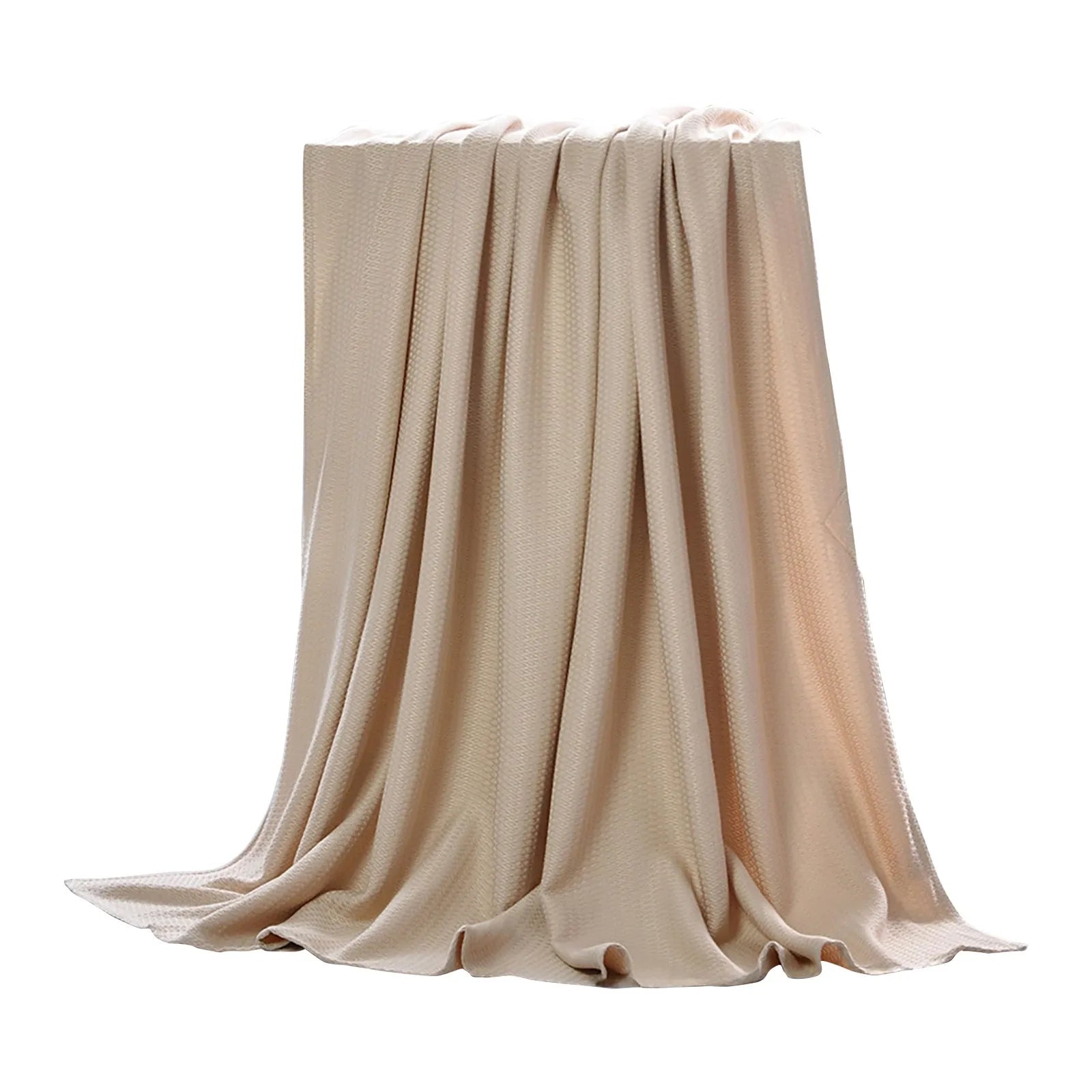 Leichte Sommerdecke aus Bambusfaser, atmungsaktiv und kühlend, 200 x 150 cm, beige 5