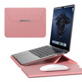 Lexano – 3-in-1 laptop sleeve PU leer waterdicht – 13–14 inch 0