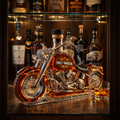 Limited Edition Whisky Bottle 350ml - Exclusive Harley Davidson Design 4