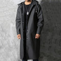 Long Waterproof Men's Rain Jacket with Hood - Titan 3