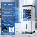 Luchtkoeler – mobiele ventilator met waterkoeling en 15L watertank 5