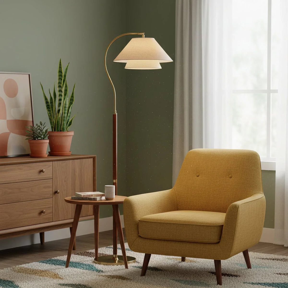 Leeslamp voor naast de bank