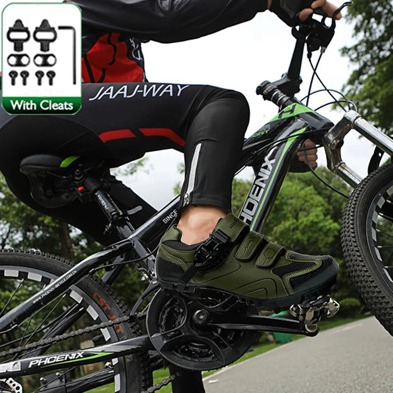 MTB Fietsschoenen Heren met Reflecterende Strips voor Verbeterde Zichtbaarheid 3