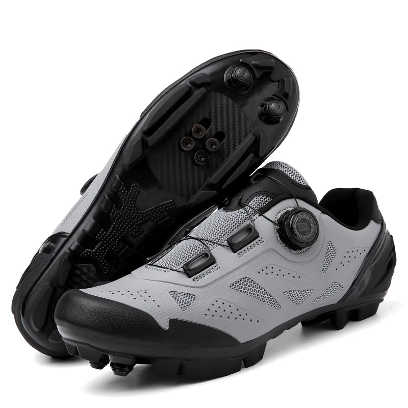 MTB Schoenen Heren met Gripzool en Draaisluiting voor Mountainbike Gebruik 0
