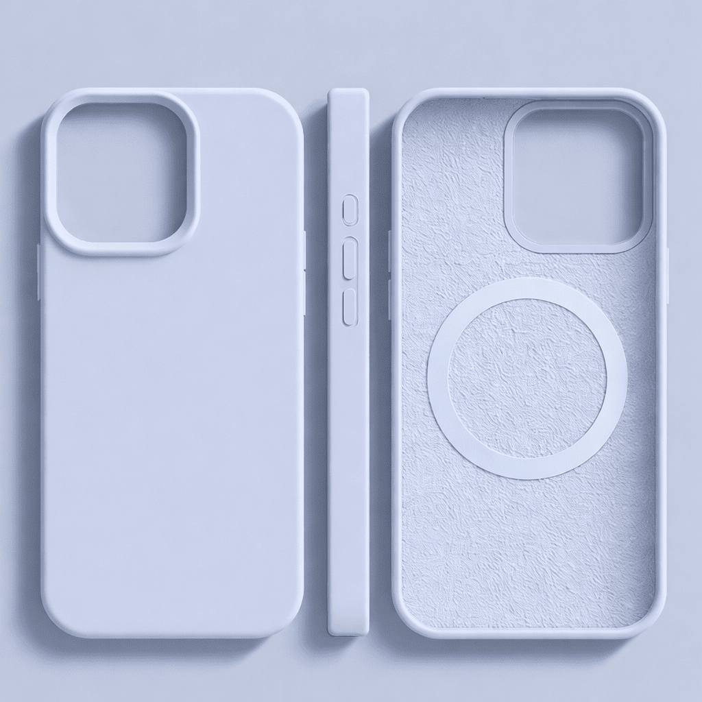 Magnetisch Siliconen iPhone Hoesje – MagSafe, Zacht & Slank Design 10
