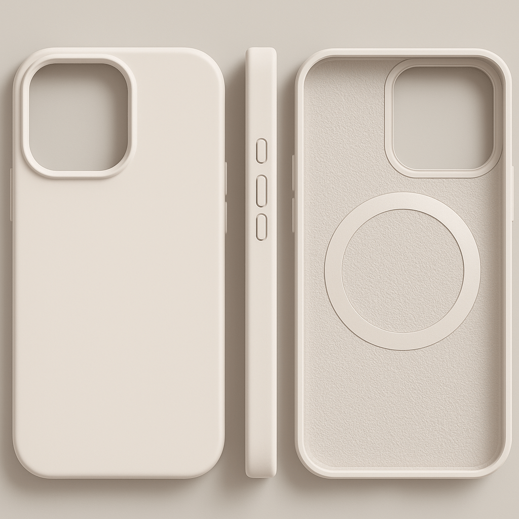 Magnetisch Siliconen iPhone Hoesje – MagSafe, Zacht & Slank Design 7