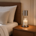 Maple Candle Warmer Lamp with Adjustable Timer, Dimmer, and Ambient Light 2