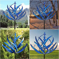 Metalen Tuindecoratie Windspinner – Dynamisch Ontwerp voor Buitenruimtes 2