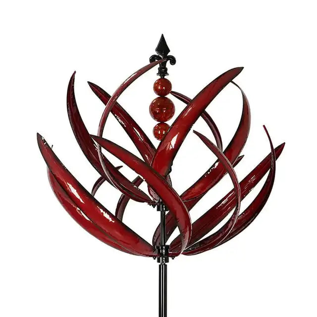 Metalen Tuindecoratie Windspinner – Dynamisch Ontwerp voor Buitenruimtes 4