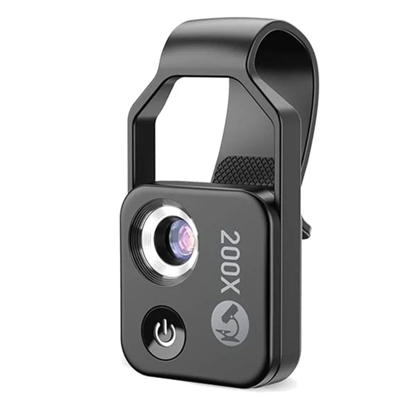 Microscoop Lens Voor Smartphone Met 200x Vergroting, Compact Clip-On Ontwerp 6