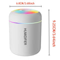 Mini Luchtbevochtiger 180ml met USB, Aromatherapie en Sfeerverlichting voor Slaapkamer en Auto 5