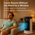 Mobile Klimaanlage | Fensterlos, energieeffizient & ideal für Zuhause, Büro und Studentenwohnheim | Stornfield 3
