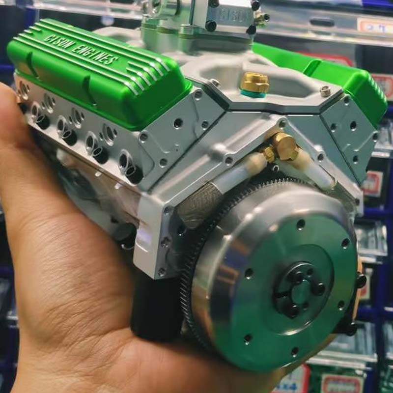 V8 motorblok bouwpakket