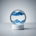 Modern Circular Sand Art Lamp - AquaDrift 2