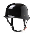 Motorhelm Halve – Vintage Design & Ventilatie met Veiligheidsbril 0