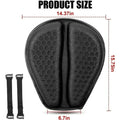 Motorrad Sitzkissen 3D Wabenstruktur, Anti-Rutsch Gel Pad für Komfort 40x36 cm 5