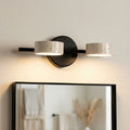 Notus Wabi-Sabi LED Natural Travertine Vanity Light 4