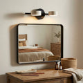 Notus Wabi-Sabi LED Natural Travertine Vanity Light 6