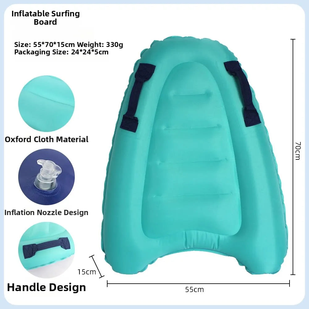 Opblaasbare SUP Board met Antislip voor Volwassenen en Kinderen, Duurzaam PVC 7