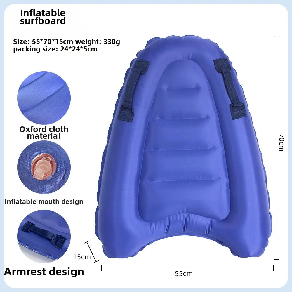 Opblaasbare SUP Board met Antislip voor Volwassenen en Kinderen, Duurzaam PVC 8