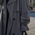 Oversized Long Trench Coat - Scarlett 3