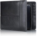 Premium RFID-Blocking Leather Bifold Wallet for Men - SlimArmor 0