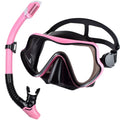 Professioneel duikmasker snorkelset voor volwassenen met panoramisch zicht 15