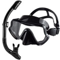 Professioneel duikmasker snorkelset voor volwassenen met panoramisch zicht 18