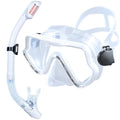 Professioneel duikmasker snorkelset voor volwassenen met panoramisch zicht 19