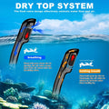 Professioneel duikmasker snorkelset voor volwassenen met panoramisch zicht 4