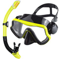 Professioneel duikmasker snorkelset voor volwassenen met panoramisch zicht 8