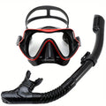 Professionele Snorkelset voor Volwassenen met Panoramisch Zicht en Siliconen Afdichting 10