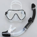 Professionele Snorkelset voor Volwassenen met Panoramisch Zicht en Siliconen Afdichting 17