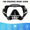 Professionele Snorkelset voor Volwassenen met Panoramisch Zicht en Siliconen Afdichting 2