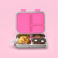 RVS Lunchbox – 975 ml Bentobox met 3 Vakken & Lekwerende Deksel 5