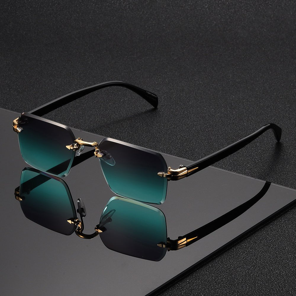 Randloze Herenbril – Lichtgewicht Design & Minimalistische Stijl 0