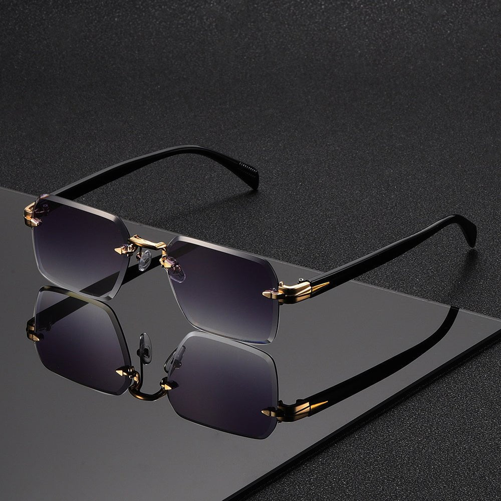 Randloze Herenbril – Lichtgewicht Design & Minimalistische Stijl 5