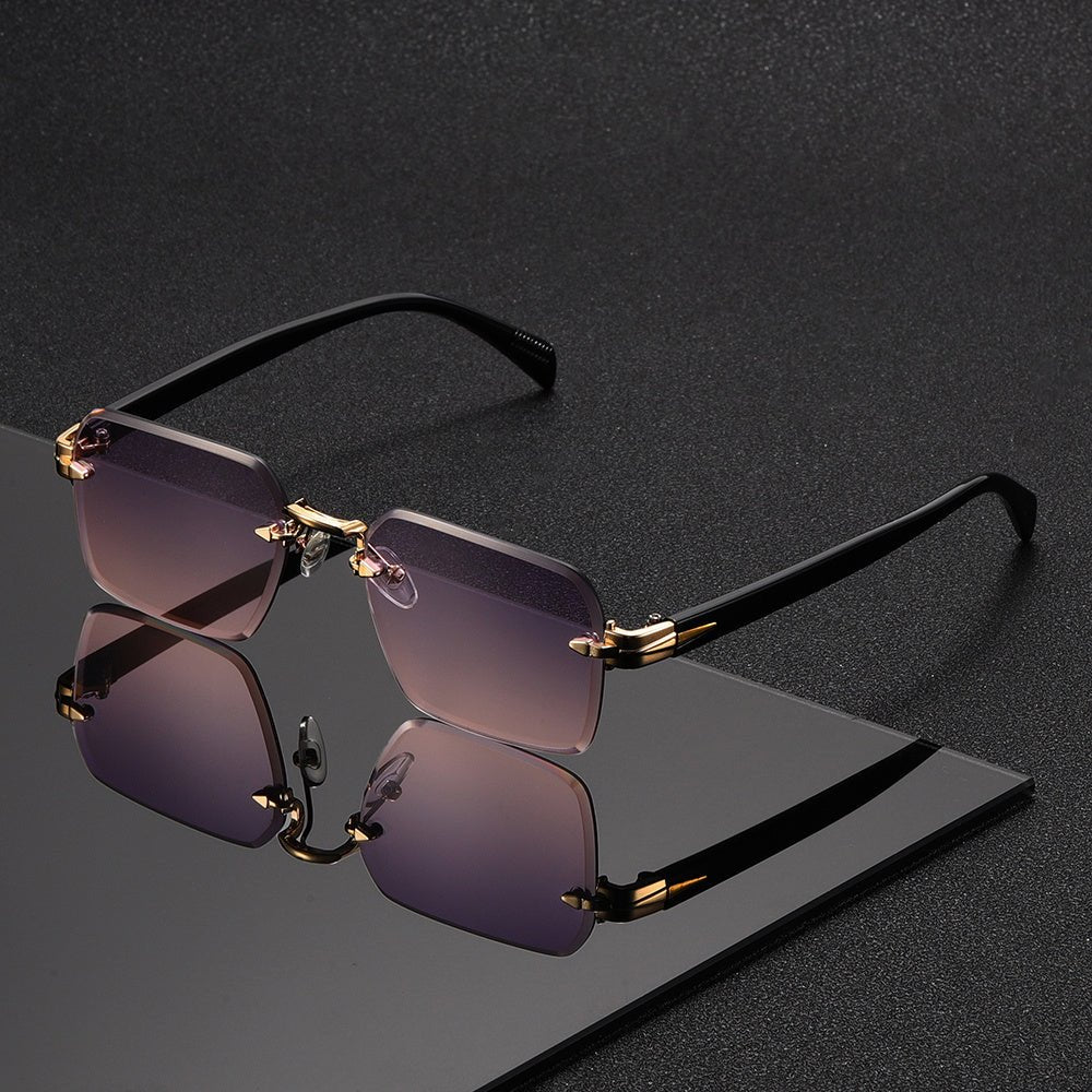 Randloze Herenbril – Lichtgewicht Design & Minimalistische Stijl 9