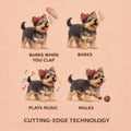 Realistic Interactive Yorkshire Terrier Robot Puppy – Walking & Barking Electronic Pet Toy 2