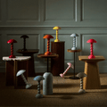 Rechargeable Bobbin-Shaped LED Lamp with Adjustable Brightness, Buttercream Finish 4