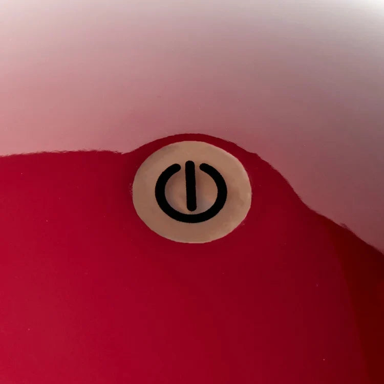 Rechargeable LED Lamp with Adjustable Brightness, Cherry Lacquer Bobbin Design 3