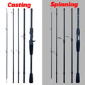 Reis Hengel van Carbon – Ultralight Baitcasting voor Forel, 1,80 m 5
