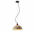 Riven Wabi-Sabi Travertine Stone Pendant Light 9