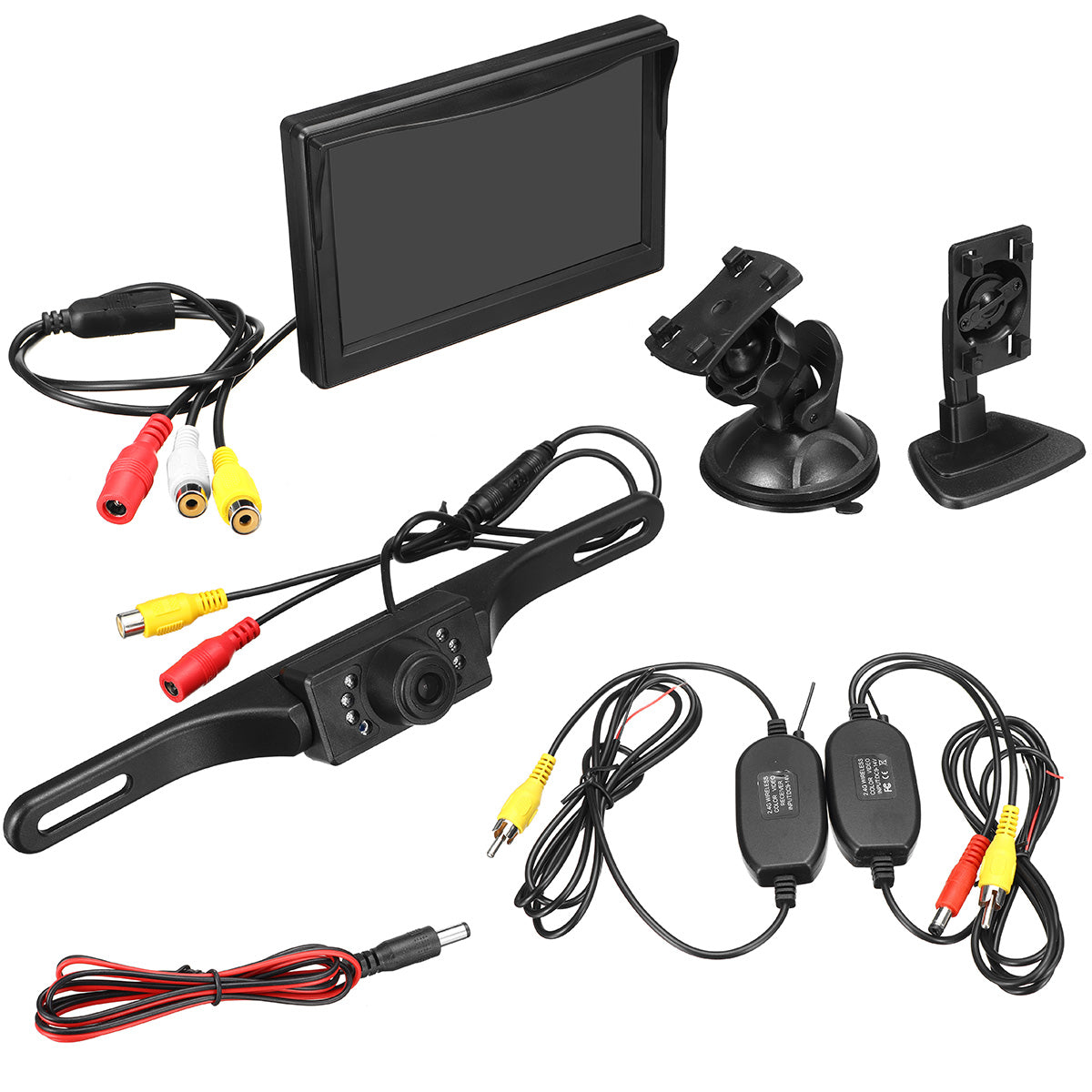 RoadVision Draadloze Achteruitrijcamera – 5" Scherm & 170° Groothoek 6