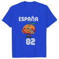 Naranjito T Shirt Men Women's T-Shirt Crewneck Espana 82 Spain Mascot 1982 Soccer Football Tee Shirt Clothing Plus Size VestraGear