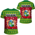 Surinam Flag Graphic T Shirt For Men Suriname National Emblem 3D Printed T-Shirts Summer Bolivian Boy Sport Tops Street Tees VestraGear