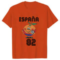 Naranjito T Shirt Men Women's T-Shirt Crewneck Espana 82 Spain Mascot 1982 Soccer Football Tee Shirt Clothing Plus Size VestraGear