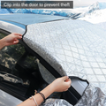 AllWeather Shield – Magnetische Voorruit Beschermhoes voor Auto, Anti-Vorst & UV Vestragear