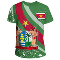 Surinam Flag Graphic T Shirt For Men Suriname National Emblem 3D Printed T-Shirts Summer Bolivian Boy Sport Tops Street Tees VestraGear