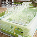 Aufblasbarer Kinderpool – Großes Gartenbecken mit Sonnendach & robustem PVC Bolendo
